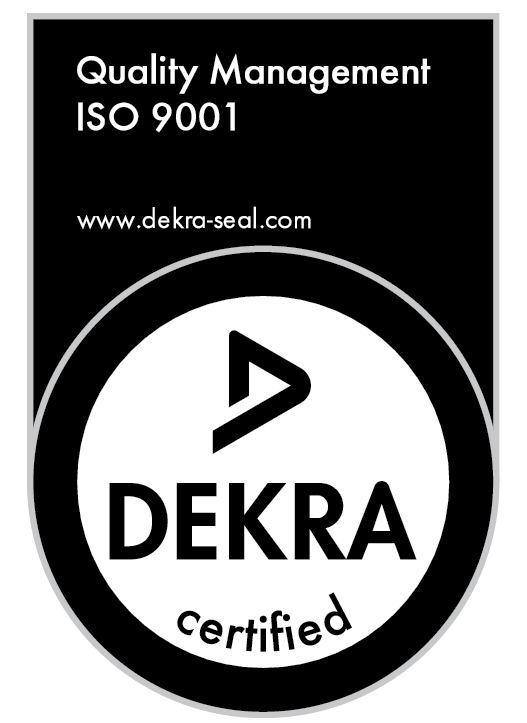 Dekra certified Quality Management ISO 9001